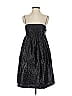 Manoush Metallic Silver Black Cocktail Dress Size 2 - photo 1