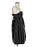 Manoush Metallic Silver Black Cocktail Dress Size 2 - photo 4