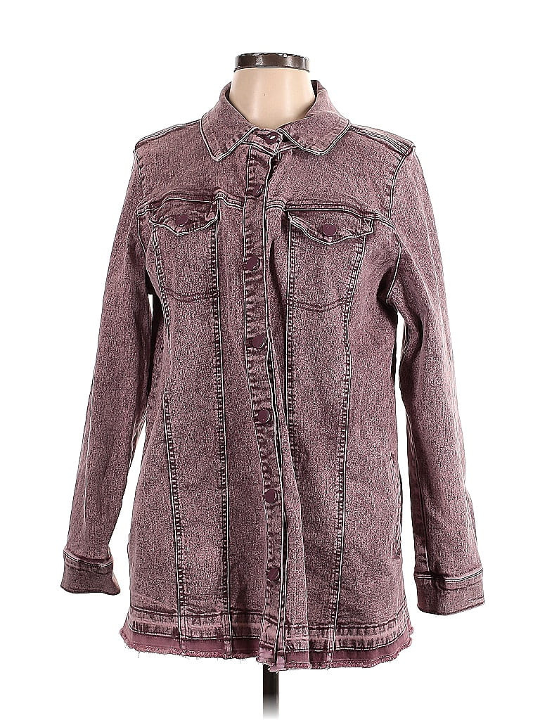 Lori Belted Denim Jacket Light Denim