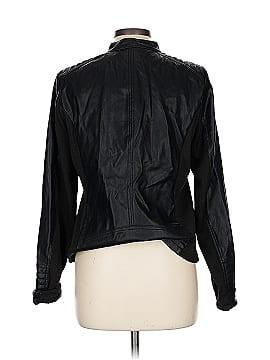 Ana a new approach faux fashion leather jacket