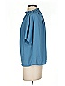 prologue 100% Polyester Blue Short Sleeve Blouse Size S - photo 5