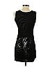 Blq. Mkt 100% Polyester Stars Black Cocktail Dress Size S - photo 2