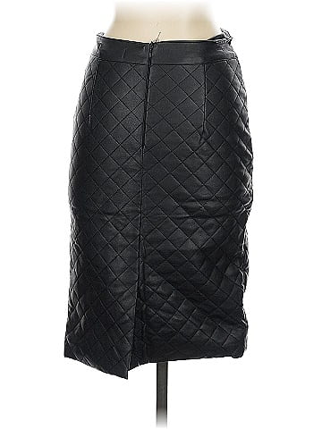 Studio Faux Leather Skirt (view 2)