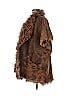 Zero + Maria Cornejo 100% Lambskin Brown Reversible Shearling Faux Fur Vest Size M - photo 4