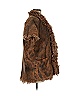 Zero + Maria Cornejo 100% Lambskin Brown Reversible Shearling Faux Fur Vest Size M - photo 3