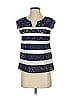 QMack Blue Sleeveless Blouse Size XS - photo 1