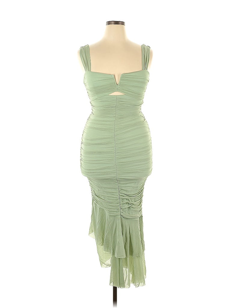 Selfie Leslie Green Cocktail Dress Size L 73 off ThredUp