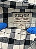 Filson 100% Cotton Plaid Ivory Blue Long Sleeve Button-Down Shirt Size S - photo 3