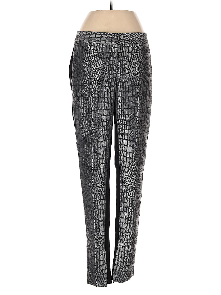 Pre-owned Diane Von Furstenberg Dress Pants In Silver