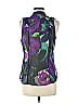 Express Design Studio 100% Polyester Purple Sleeveless Blouse Size M - photo 2
