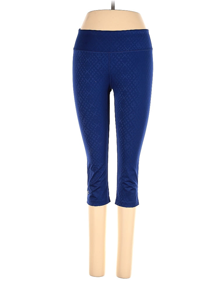 Pre-owned Under Armour Active Pants In Blue