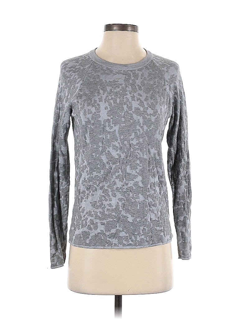 Pre-owned Vince Camuto Pullover Sweater In Gray