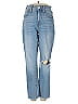 Madewell Hearts Blue Jeans Size 23 waist - photo 1