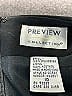 Review 100% Polyester Solid Black Formal Skirt Size 10 - photo 3