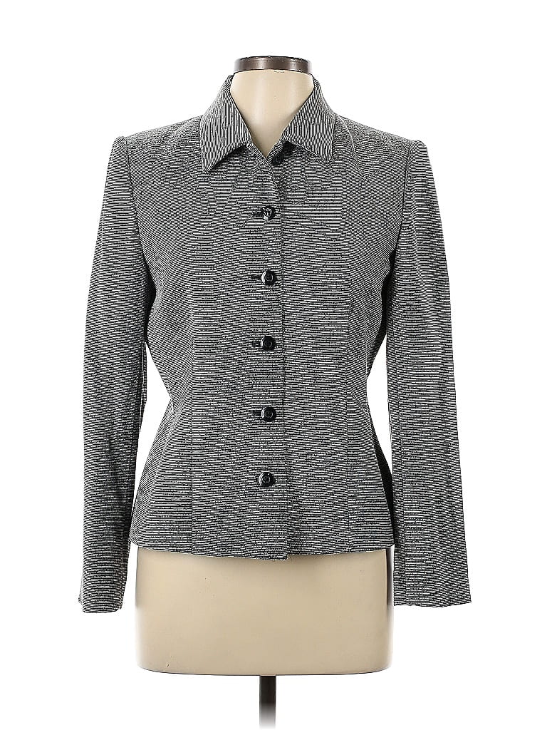 Pre-owned Style & Co Blazer Jacket In Gray