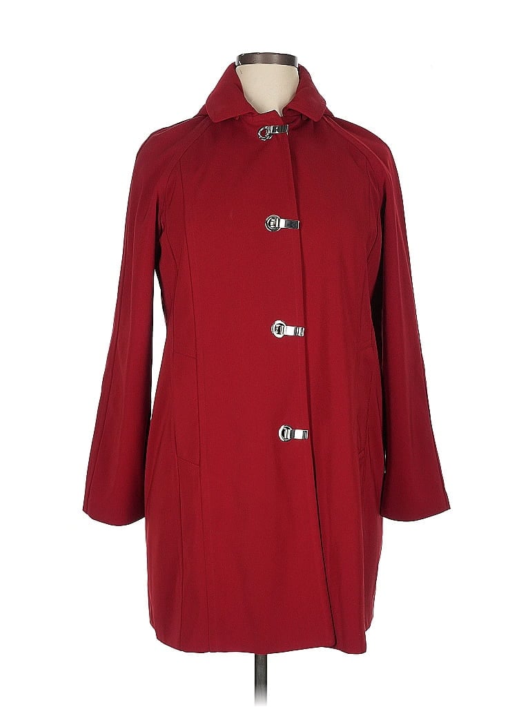 London Fog 100% Polyester Red Coat Size XL (petite) - photo 1