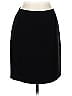 Review 100% Polyester Solid Black Formal Skirt Size 10 - photo 1