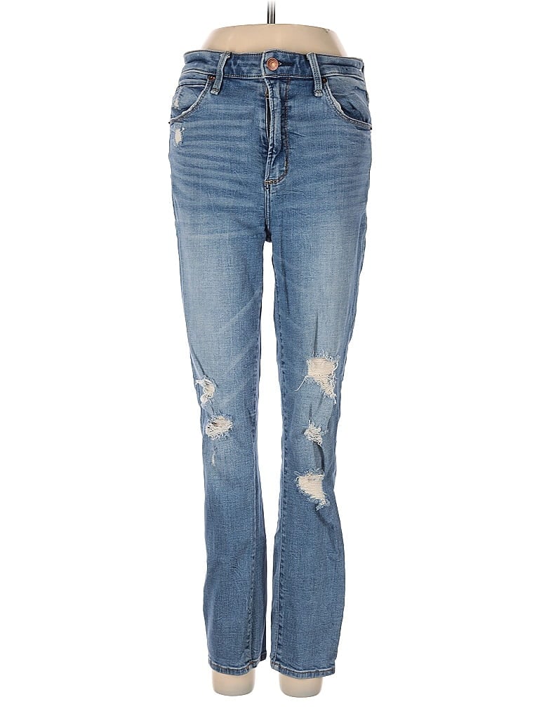 Pre-owned Abercrombie & Fitch Jeans In Blue