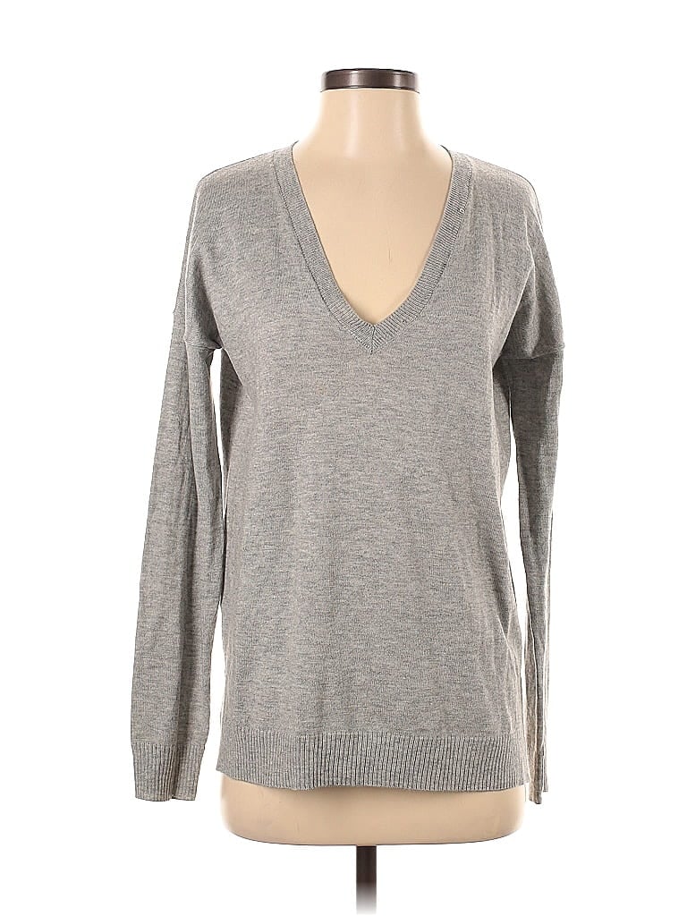Pre-owned Jennifer Lopez Pullover Sweater In Gray