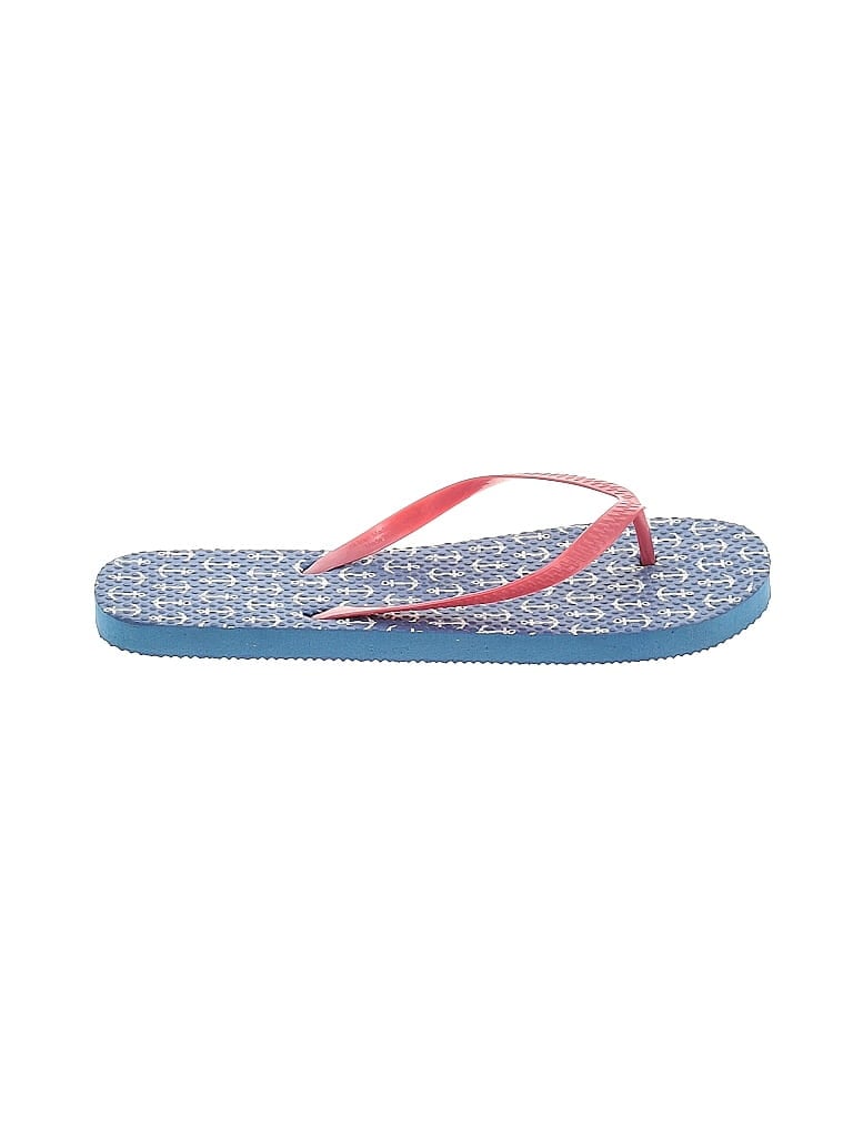 Pre-owned Unbranded Flip Flops In Blue