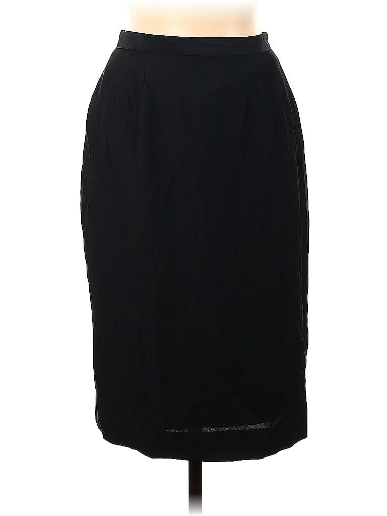 Pre-owned Unbranded Formal Skirt In Black