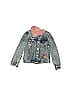 Little Lass 100% Cotton Blue Denim Jacket Size 5 - photo 1