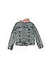 Little Lass 100% Cotton Blue Denim Jacket Size 5 - photo 2