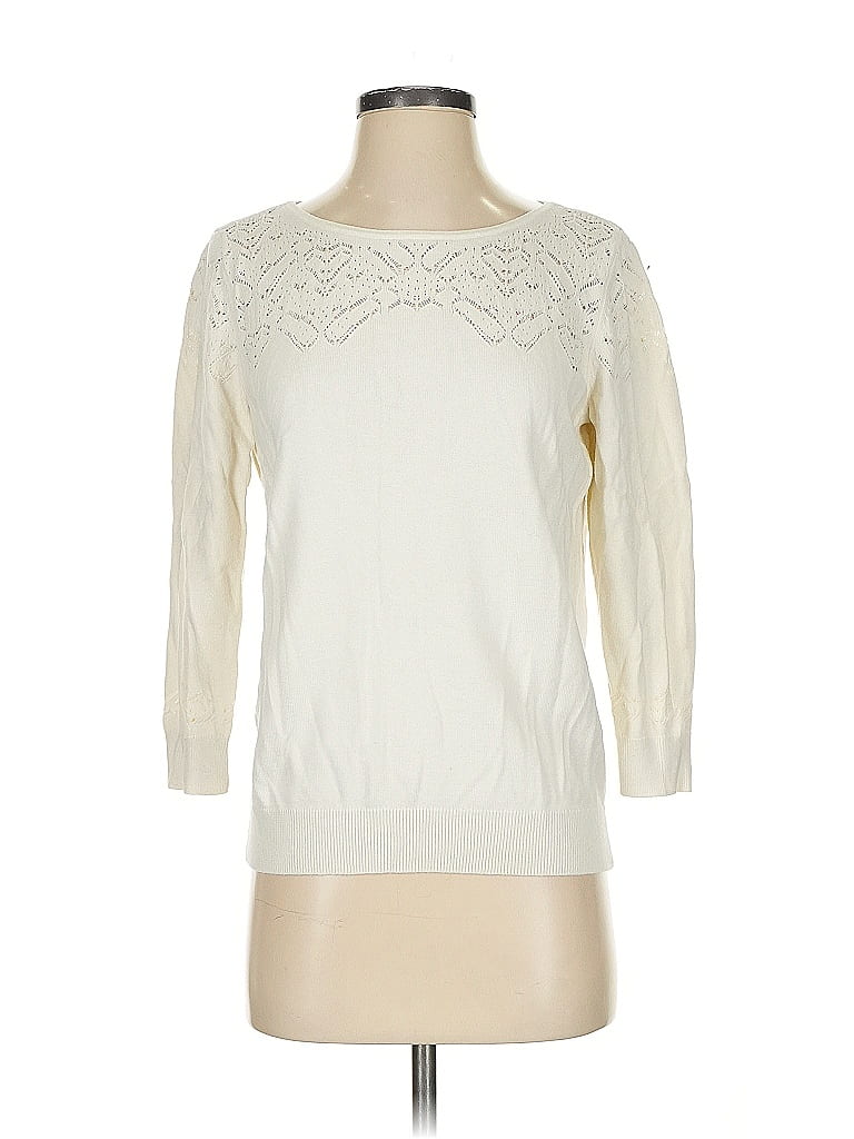 Talbots Ivory Pullover Sweater Size S - photo 1