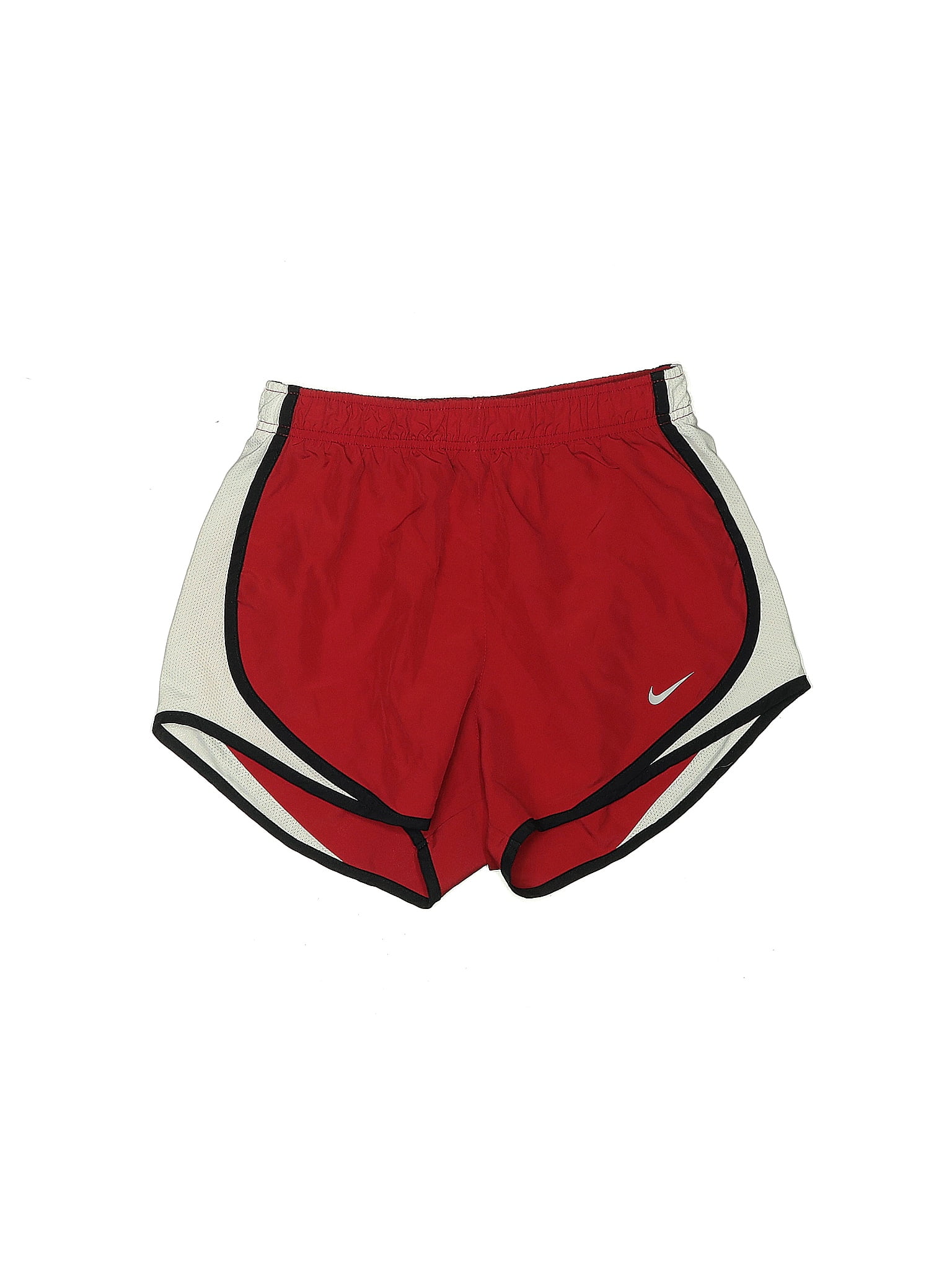Nike Color Block Red Athletic Shorts Size S (estimated)