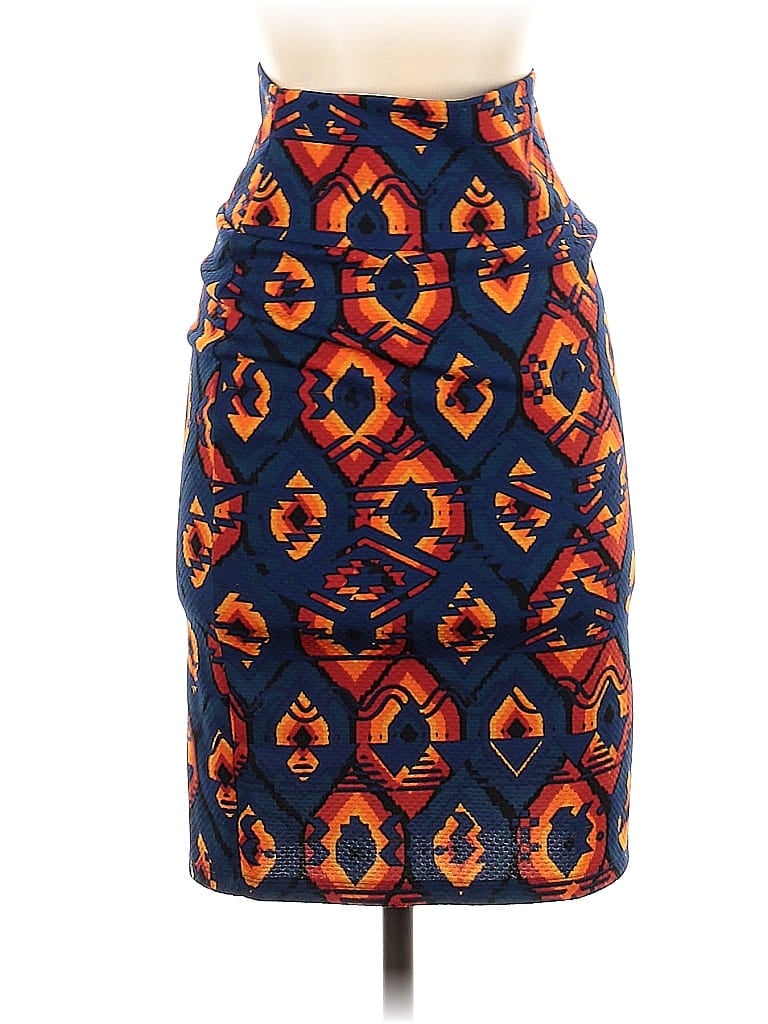 Pre-owned Lularoe Casual Skirt In Orange