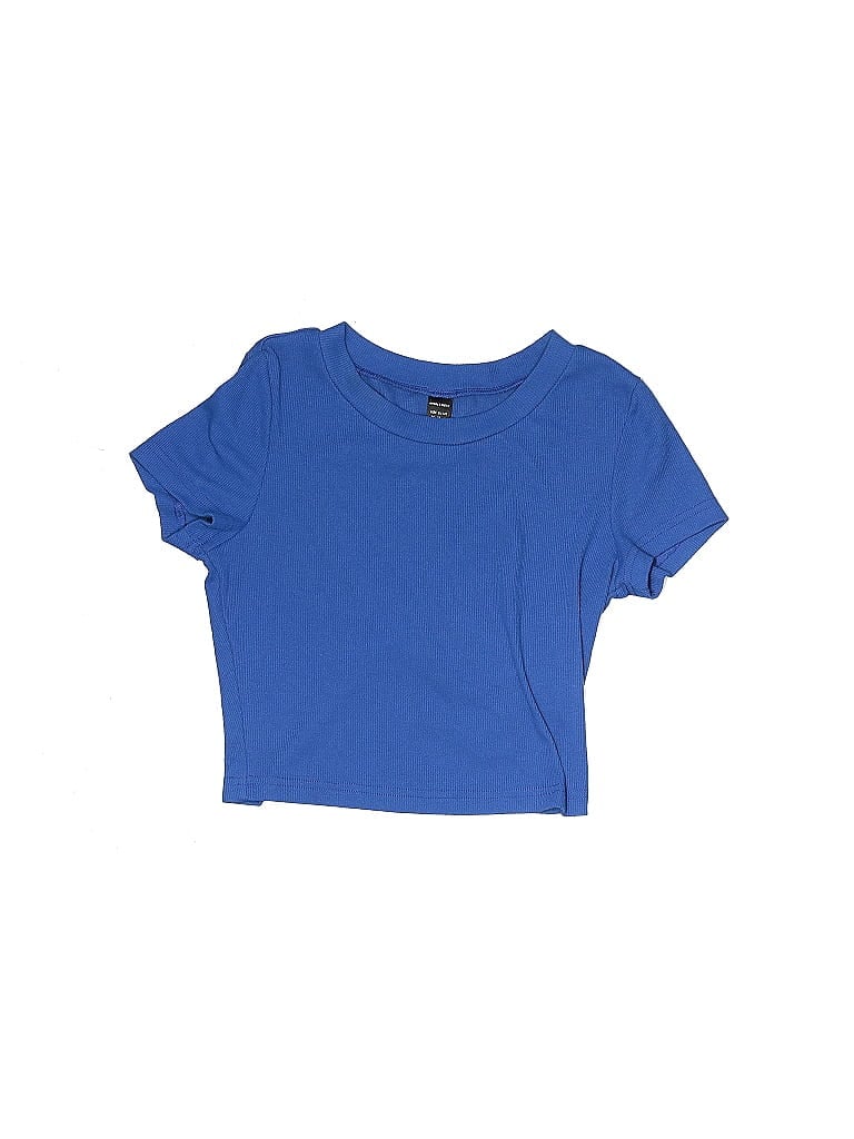 Pre-owned Shein Kids' Short Sleeve T-shirt In Blue