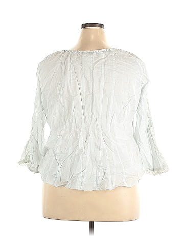 Soft Surroundings 3/4 Sleeve Blouse (view 2)