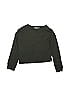 Treasure & Bond Solid Green Pullover Sweater Size 8 - photo 1
