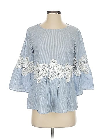 Hannah 3/4 Sleeve Blouse (view 1)