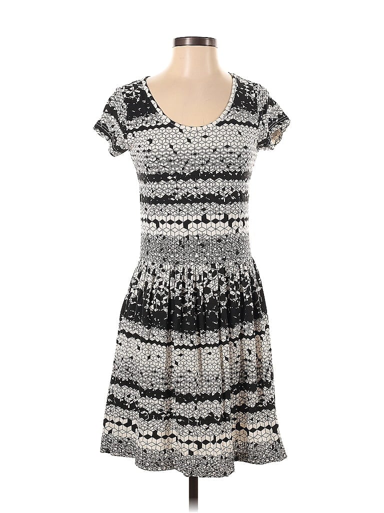 Pre-owned Assorted Brands Casual Dress In Gray