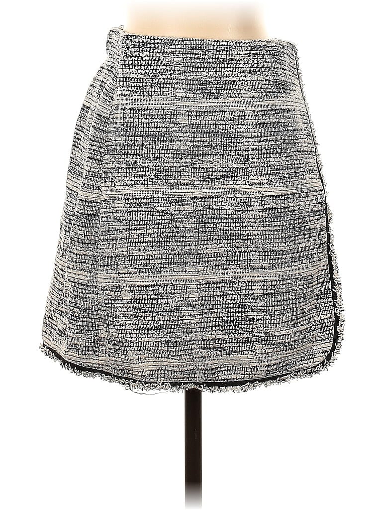 Pre-owned Max Studio Casual Skirt In Gray