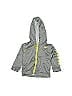 Reebok 100% Polyester Gray Zip Up Hoodie 12-18 MO / 18 MO - photo 1
