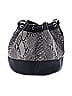 Neiman Marcus Animal Print Gray Bucket Bag One size - photo 3