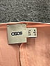 ASOS 100% Polyester Orange Cocktail Dress Size 3 - photo 3