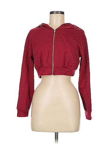 Romwe Zip Up Hoodie (view 1)
