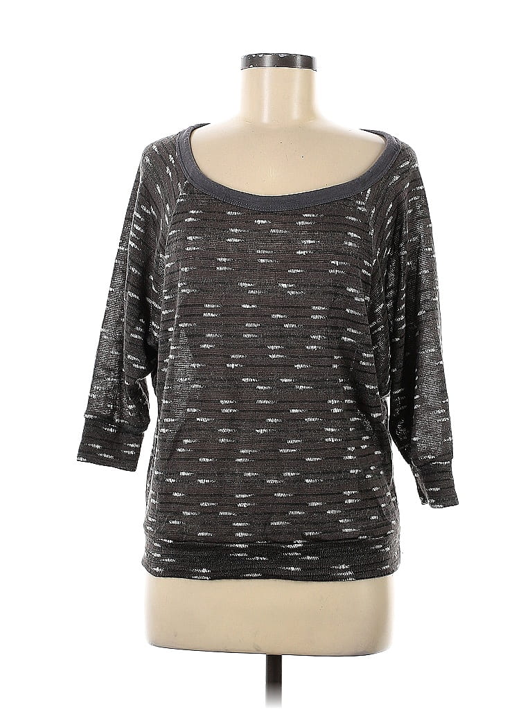 Pre-owned Assorted Brands Cardigan Sweater In Gray