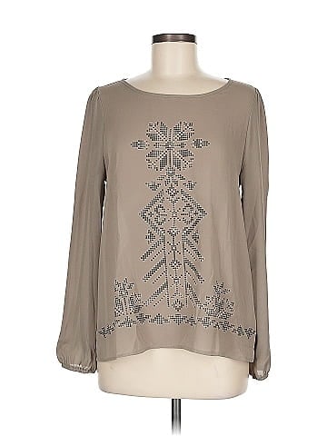 Everly Long Sleeve Blouse (view 1)