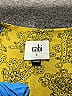 CAbi 100% Polyester Yellow Sleeveless Blouse Size S - photo 6