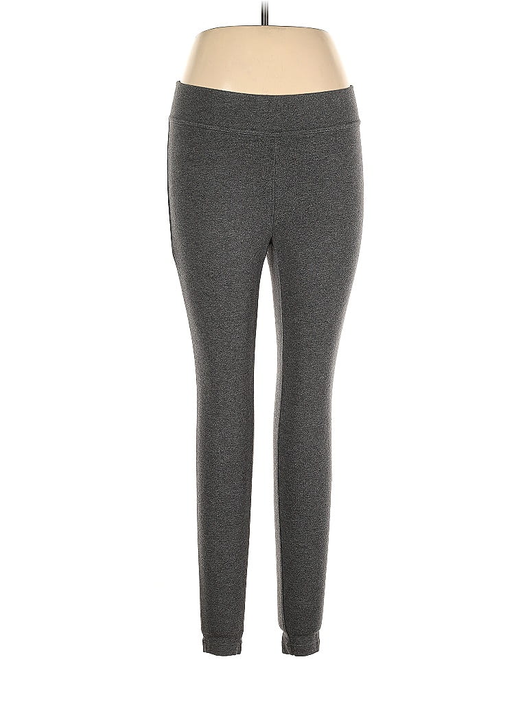 Pre-owned Lands' End Active Pants In Gray