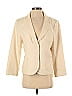 W by Worth 100% Cotton Ivory Tan Blazer Size 2 - photo 1