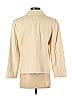 W by Worth 100% Cotton Ivory Tan Blazer Size 2 - photo 2