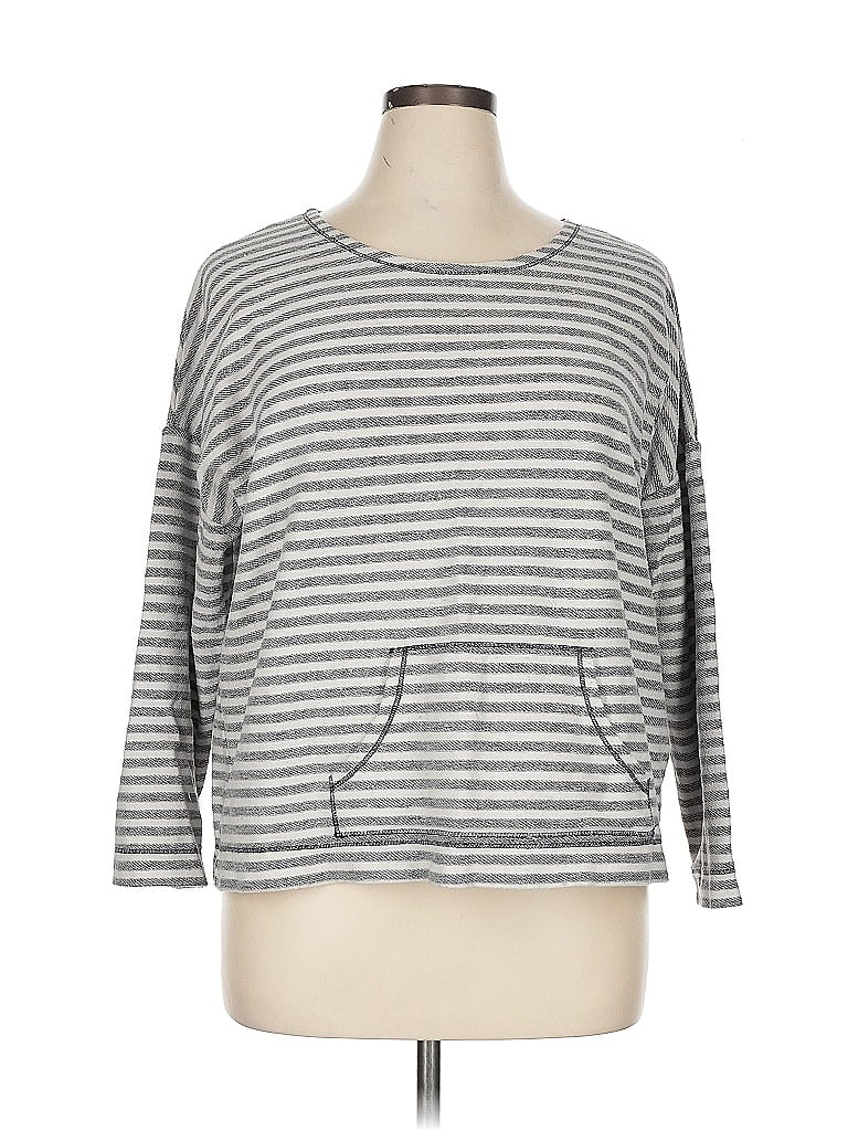 Pre-owned Aerie Sweatshirt In Gray