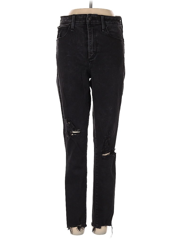 Pre-owned Abercrombie & Fitch Jeans In Black