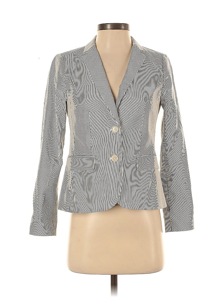 Pre-owned Unbranded Blazer Jacket In Gray