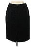Coldwater Creek 100% Polyester Chevron-herringbone Black Formal Skirt Size 10 (petite) - photo 2